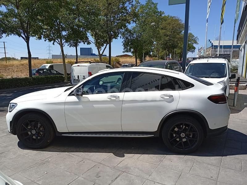 Usado Mercedes GLC300 245 CV (180 kW) 2021 Blanco Coupe