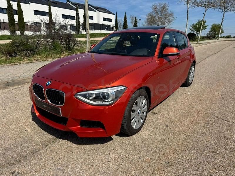 Usado BMW 118 170 CV (125 kW) 2014 Naranja Utilitario