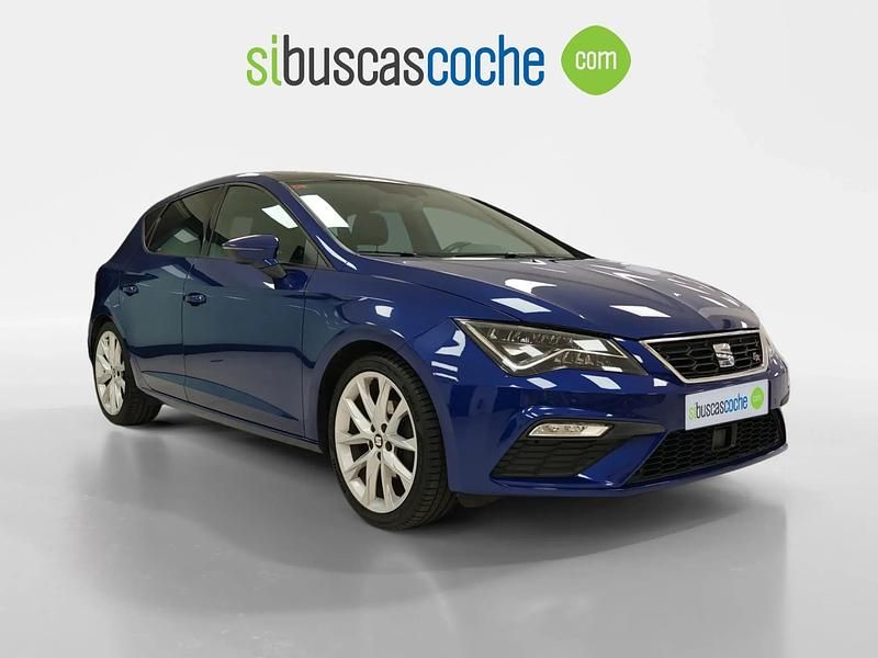 Azul Usado 2019 Seat Leon FR | 16.990 € (Precio justo) - Imagen 1/4