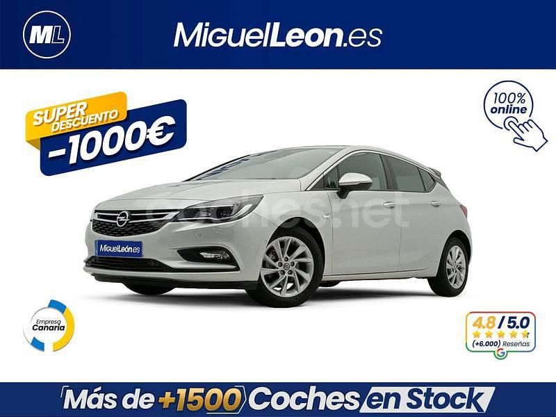 Gris Usado 2019 Opel Astra Dynamic Berlina | 12.485 € (Precio justo) - Imagen 1/3