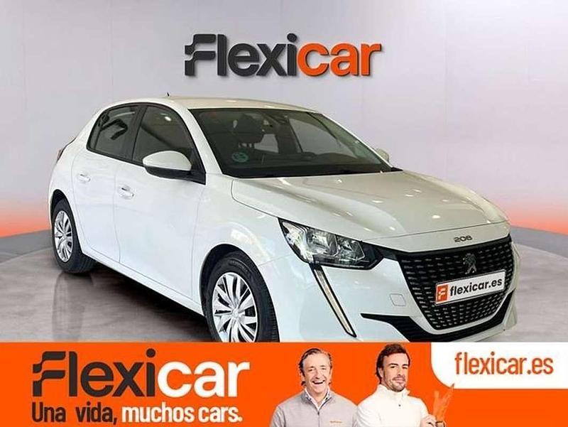 Usado Peugeot 208 Active 100 CV (73 kW) 2021 Blanco Utilitario