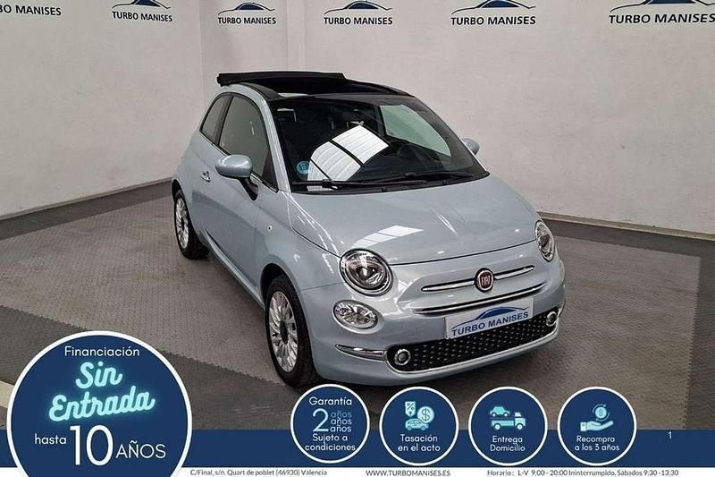 Verde Usado 2024 Fiat 500 Dolcevita Descapotable | 12.990 € (Precio justo) - Imagen 1/4