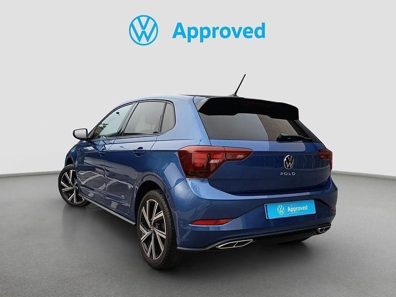 Usado VW Polo R-line 95 CV (69 kW) 2022 Azul Utilitario