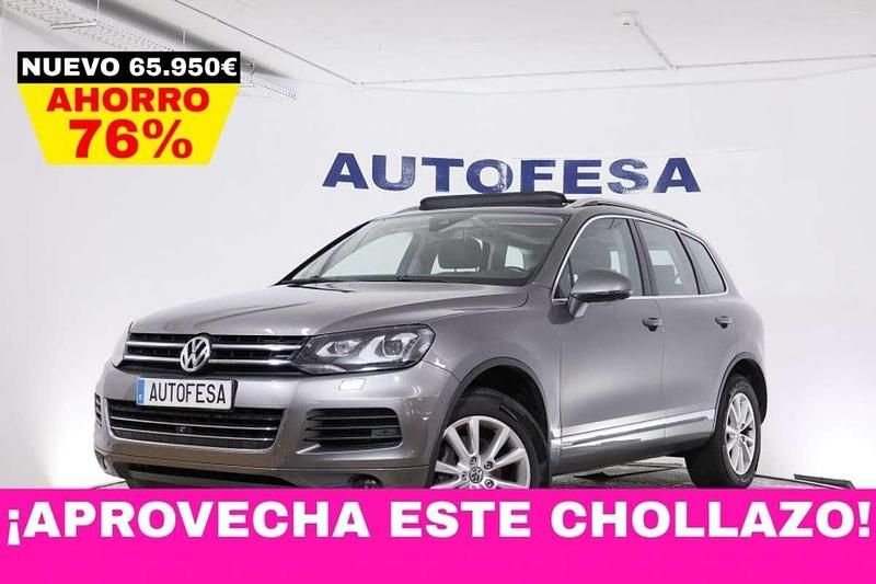 Gris Usado 2011 VW Touareg S SUV | 15.750 € (Precio justo) - Imagen 1/4