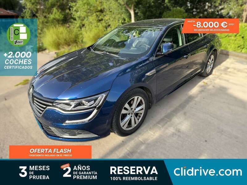 Azul Usado 2017 Renault Talisman Berlina | 12.290 € (Precio justo) - Imagen 1/3