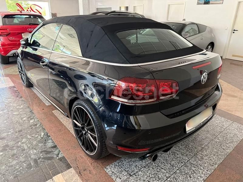 Negro Usado 2013 VW Golf Cabriolet GTI Descapotable | 12.400 € (Precio justo) - Imagen 1/4