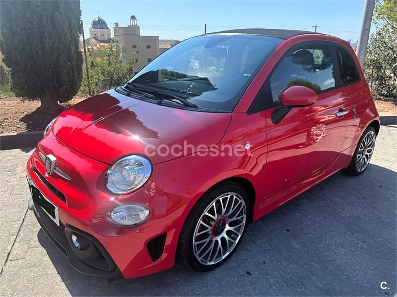 Rojo Usado 2017 Abarth 500C Descapotable | 17.000 € (Precio justo) - Imagen 1/4