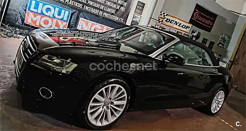 Usado Audi A5 Cabriolet 190 CV (139 kW) 2011 Negro Descapotable