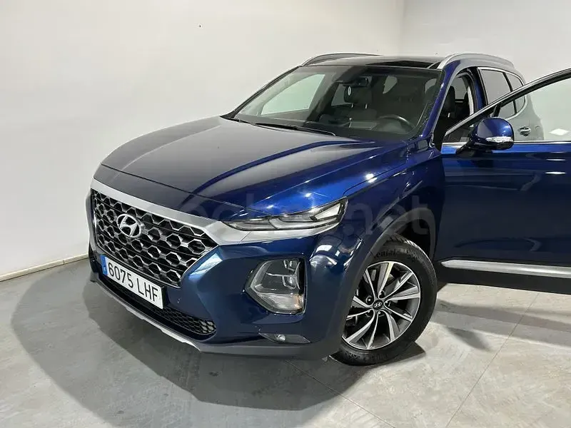 Usado Hyundai Santa Fe Style 200 CV (147 kW) 2020 Azul SUV