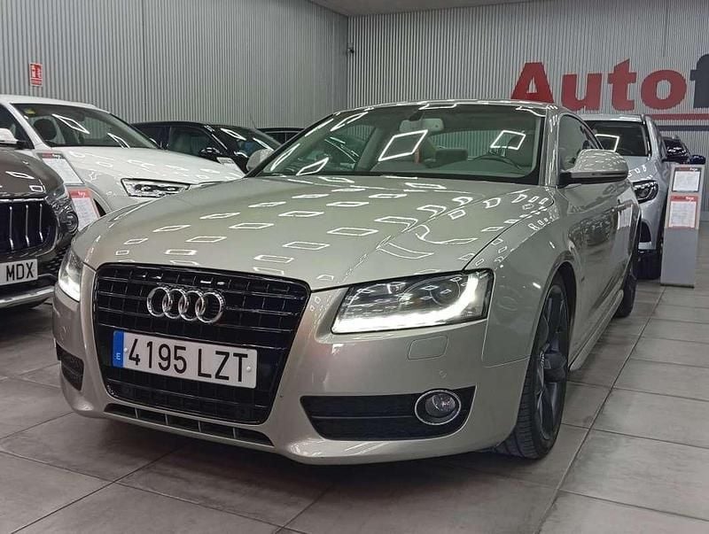 Beige Usado 2008 Audi A5 Advanced Coupe | 9400 € (Buen precio) - Imagen 1/4