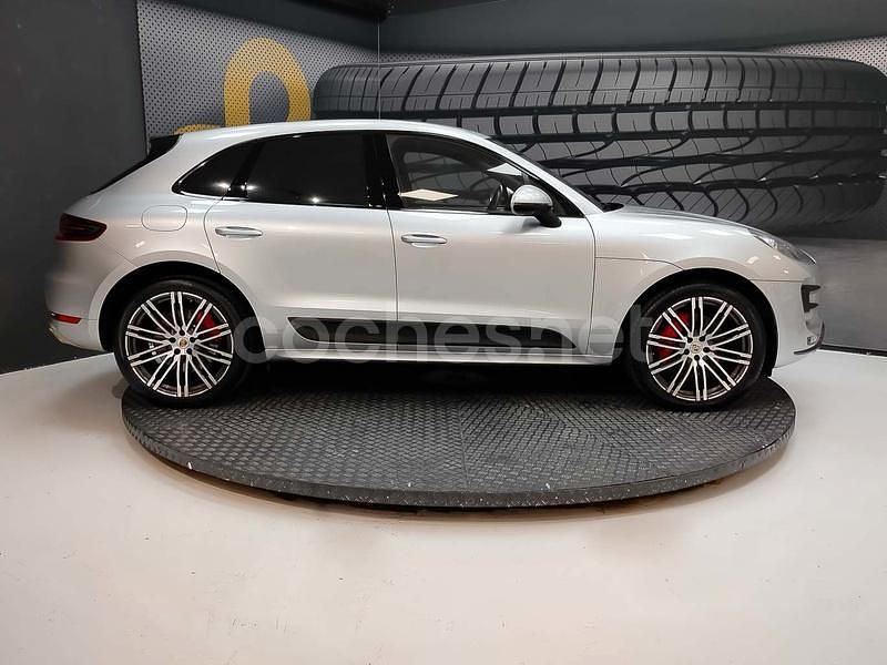 Usado Porsche Macan Turbo 400 CV (294 kW) 2015 Gris / plata SUV