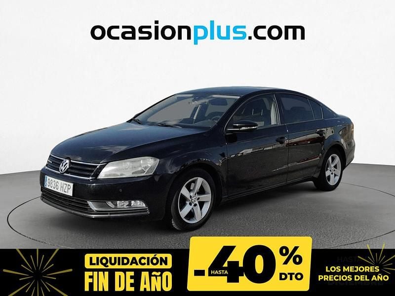 Negro Usado 2014 VW Passat Berlina | 11.050 € (Precio justo) - Imagen 1/4