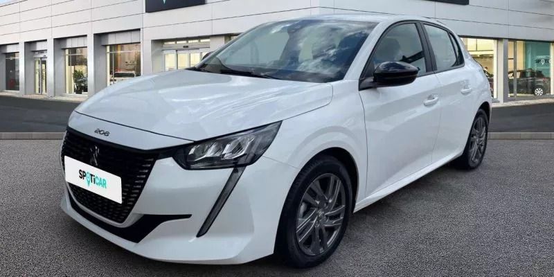 Amarillo Usado 2021 Peugeot 208 Active Utilitario | 12.900 € (Precio justo) - Imagen 1/4