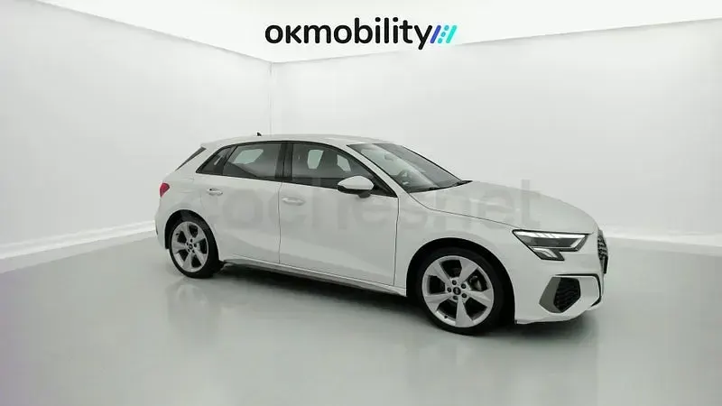 Usado Audi A3 S-Line 150 CV (110 kW) 2023 Blanco Berlina