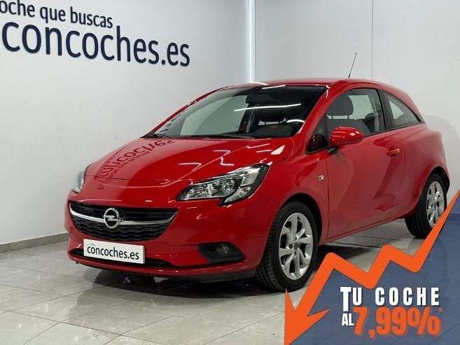 Rojo Usado 2015 Opel Corsa Selective Utilitario | 7999 € (Precio justo) - Imagen 1/4