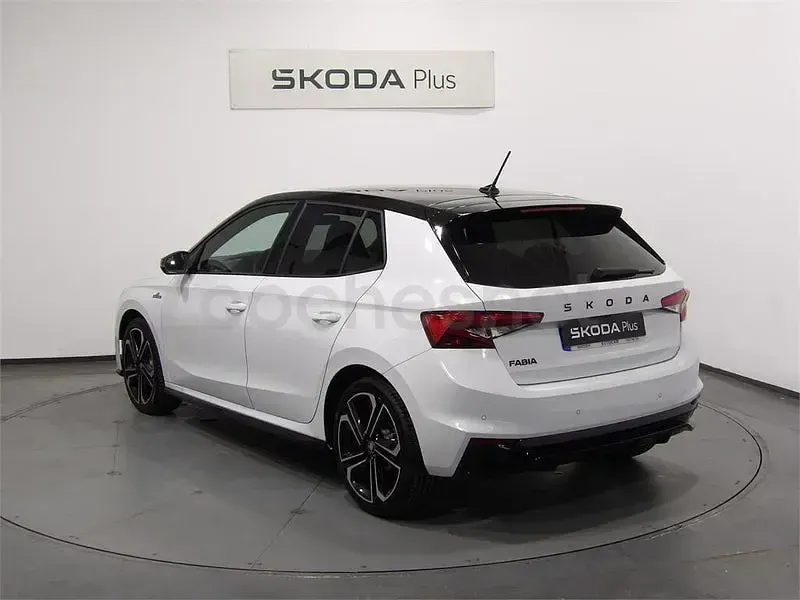 Nuevo Skoda Fabia Monte Carlo 150 CV (110 kW) 2026 Blanco Utilitario