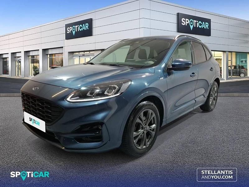 Azul Usado 2022 Ford Kuga ST-Line SUV | 19.650 € (Precio justo) - Imagen 1/4