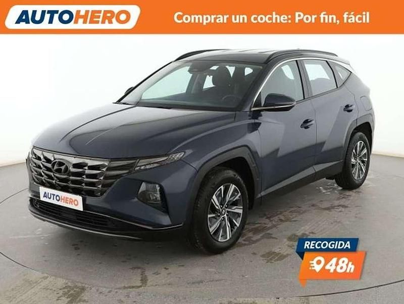 Azul Usado 2021 Hyundai Tucson SUV | 20.999 € (Buen precio) - Imagen 1/3