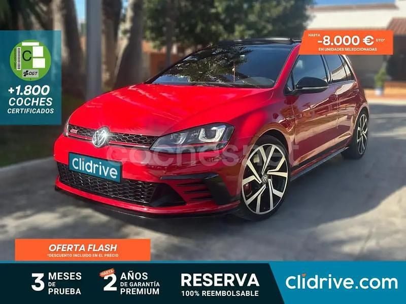 Rojo Usado 2016 VW Golf VII GTI Clubsport Berlina | 27.190 € (Precio justo) - Imagen 1/4