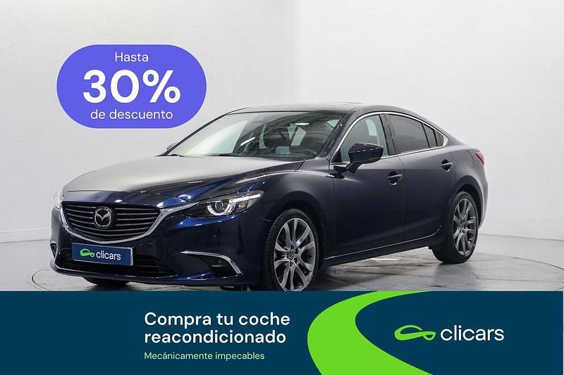 Usado Mazda 6 Sky 194 CV (142 kW) 2018 Azul Berlina