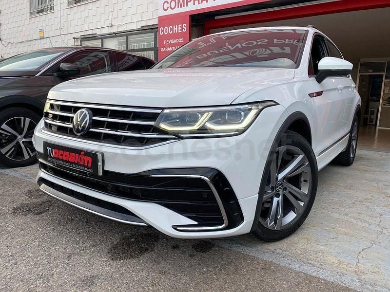 Usado VW Tiguan R-line 150 CV (110 kW) 2022 Blanco SUV
