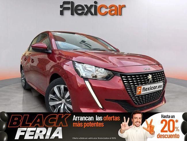 Rojo Usado 2020 Peugeot 208 Active Utilitario | 9990 € (Precio justo) - Imagen 1/4