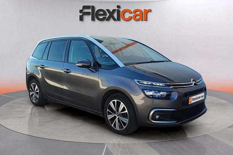 Gris Usado 2017 Citroën Grand C4 Picasso Shine Monovolumen | 12.290 € (Precio justo) - Imagen 1/4