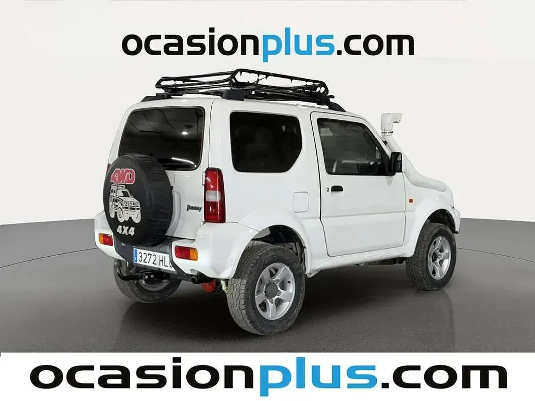 Usado Suzuki Jimny 85 CV (62 kW) 2012 Blanco SUV