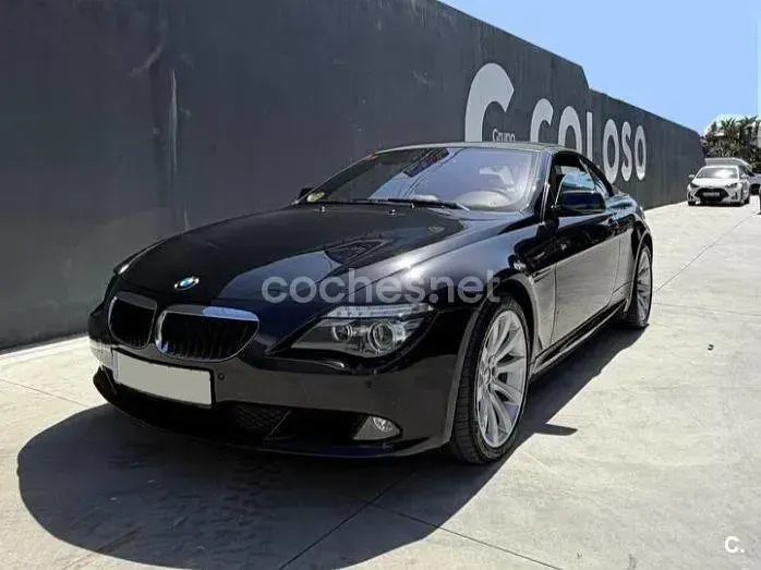 Usado BMW 635 Cabriolet Comfort Edition 286 CV (210 kW) 2008 Negro Descapotable