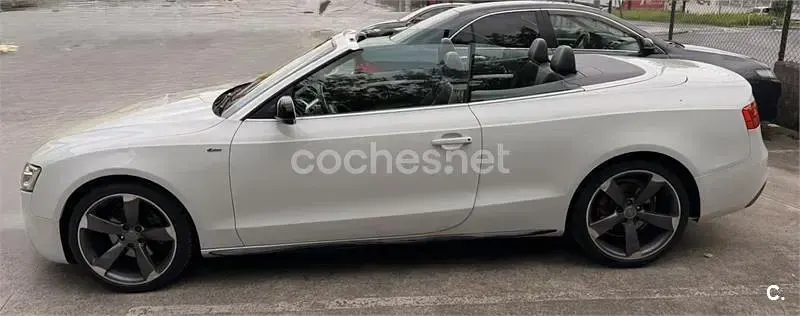 Usado Audi A5 Cabriolet S-Line 190 CV (139 kW) 2015 Blanco Descapotable