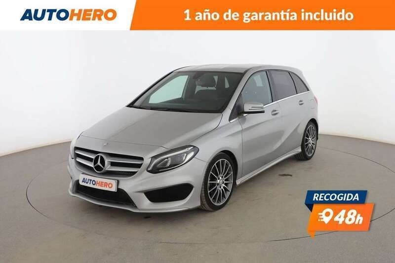 Amarillo Usado 2017 Mercedes B180 AMG line Monovolumen | 17.499 € (Precio justo) - Imagen 1/3