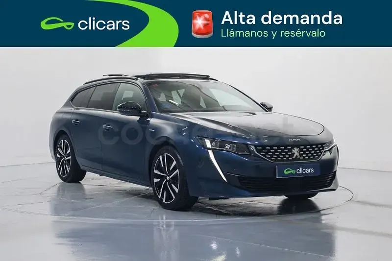 Usado Peugeot 508 GT 225 CV (165 kW) 2021 Azul Familiar