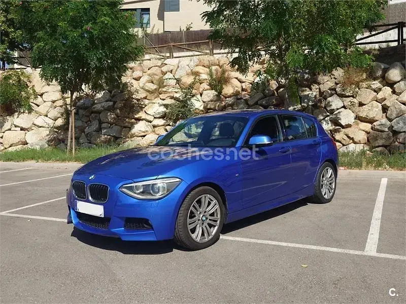 Usado BMW 118 143 CV (105 kW) 2014 Azul Utilitario