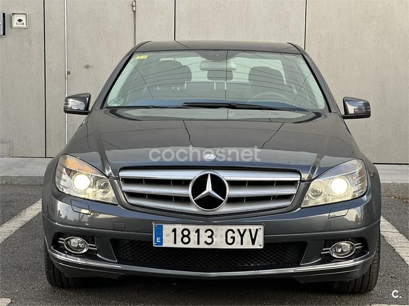Usado Mercedes C200 Elegance 184 CV (135 kW) 2010 Gris / plata Familiar