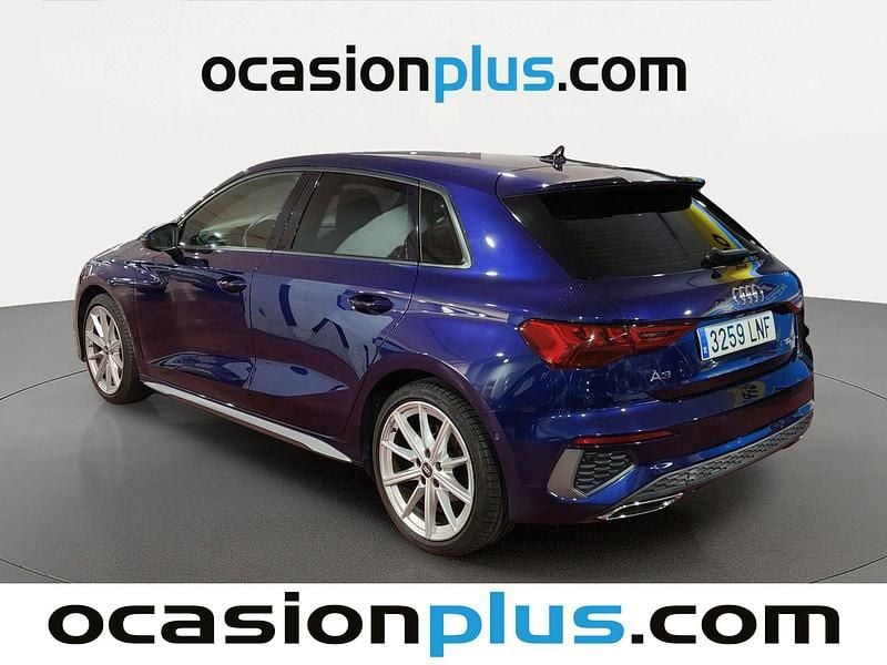 Usado Audi A3 Sportback S-Line 116 CV (85 kW) 2021 Azul Utilitario