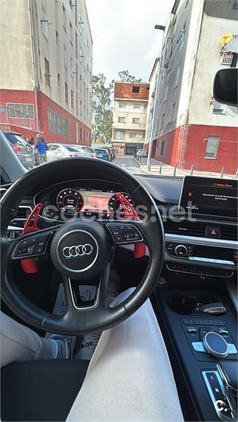Usado Audi A4 Design 190 CV (139 kW) 2018 Negro Familiar