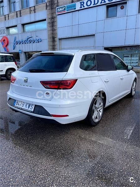 Brugt Seat Leon ST FR 150 HK (110 kW) 2019 Hvid Stationcar