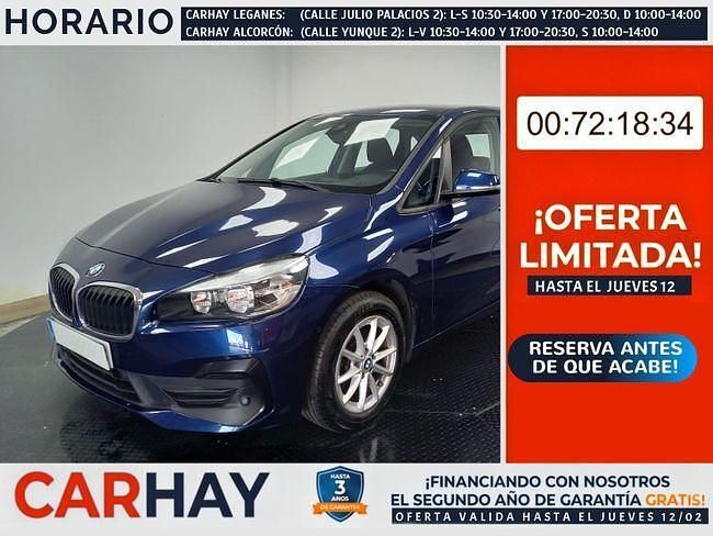 Azul Usado 2019 BMW 216 Monovolumen | 15.490 € (Buen precio) - Imagen 1/4
