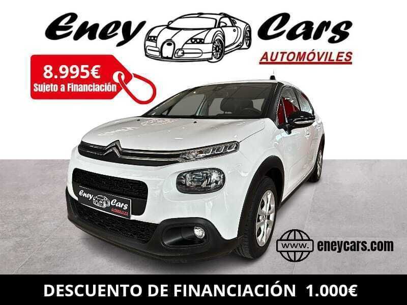 Blanco Usado 2018 Citroën C3 PureTech Utilitario | 9995 € (Un poco caro) - Imagen 1/4