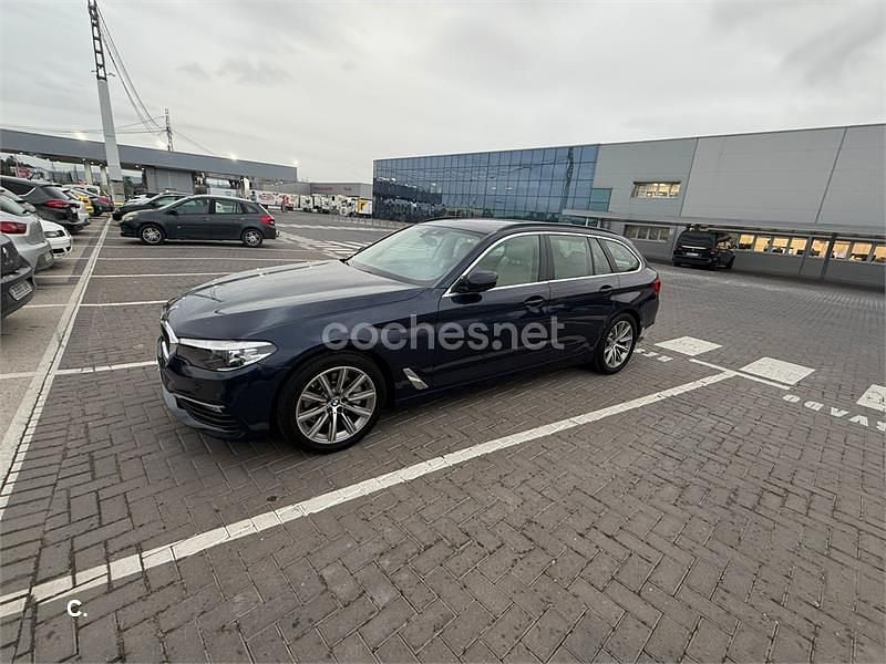 Usado BMW 520 190 CV (139 kW) 2017 Azul Familiar