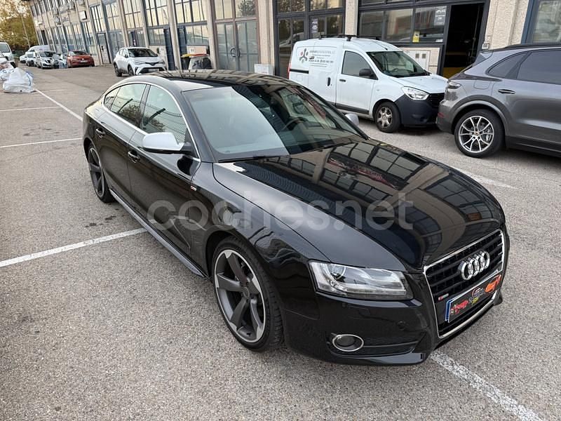 Usado Audi A5 Sportback S-Line 177 CV (130 kW) 2011 Negro Utilitario