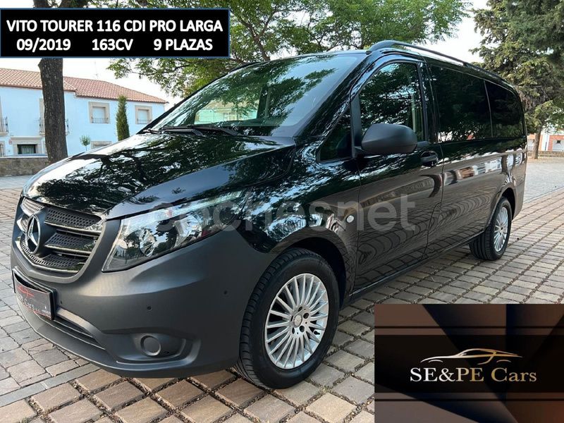 Negro Usado 2019 Mercedes V220 Exclusive Monovolumen | 34.500 € (Super precio) - Imagen 1/4