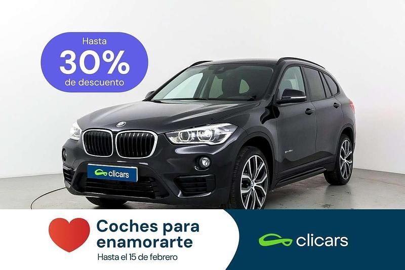 Usado BMW X1 150 CV (110 kW) 2017 Negro SUV