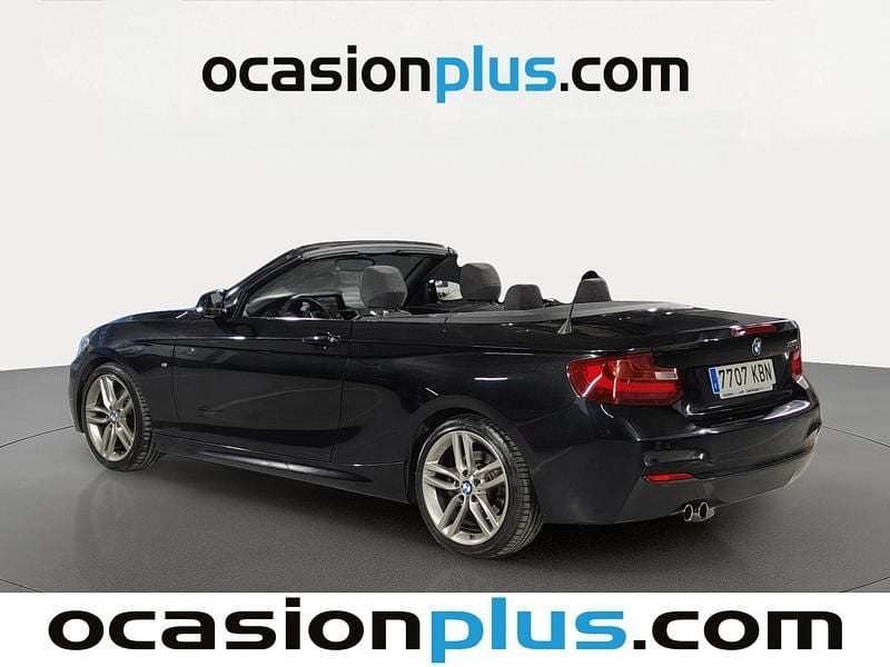 Usado BMW 220 184 CV (135 kW) 2017 Negro Descapotable
