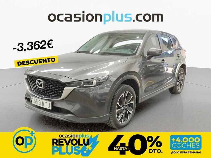 Usado Mazda CX-5 Ad'Vantage 165 CV (121 kW) 2024 Gris SUV