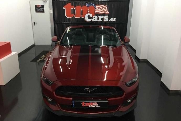 Usado Ford Mustang Convertible 430 CV (316 kW) 2017 Rojo Descapotable