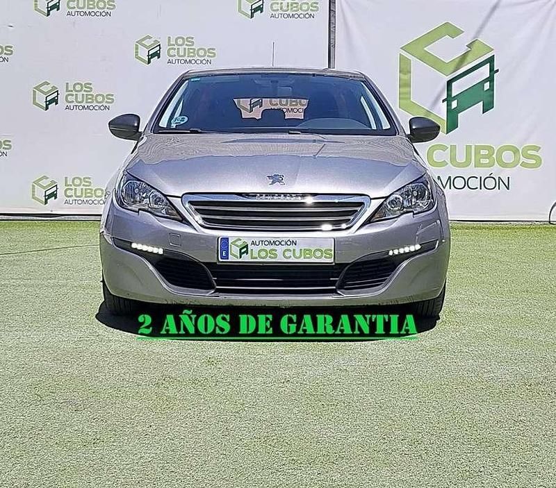 Gris Usado 2015 Peugeot 308 Allure Berlina | 6999 € (Buen precio) - Imagen 1/4
