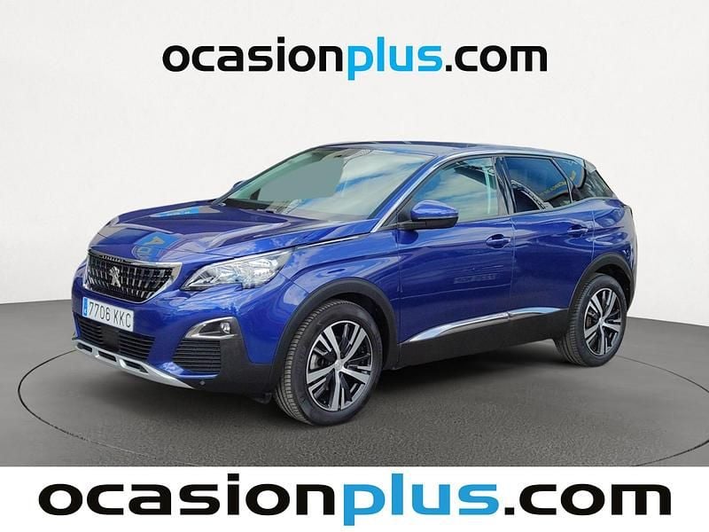 Azul Usado 2018 Peugeot 3008 Allure SUV | 14.537 € (Precio justo) - Imagen 1/4