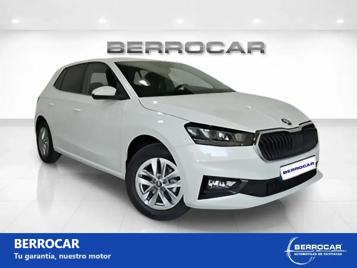 Usado Skoda Fabia Style 95 CV (69 kW) 2019 Blanco Utilitario