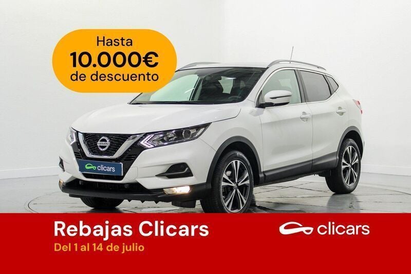 Blanco Usado 2019 Nissan Qashqai Acenta SUV | 17.490 € (Precio justo) - Imagen 1/3
